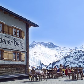 Skihotel: Panorama Terrasse Alter Goldener Berg - Hotel Goldener Berg