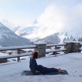Skihotel: Yoga im Hotel Goldener Berg - Hotel Goldener Berg