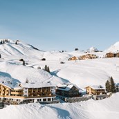 Hotels an der Piste: Der Goldene Berg im Winter - Hotel Goldener Berg