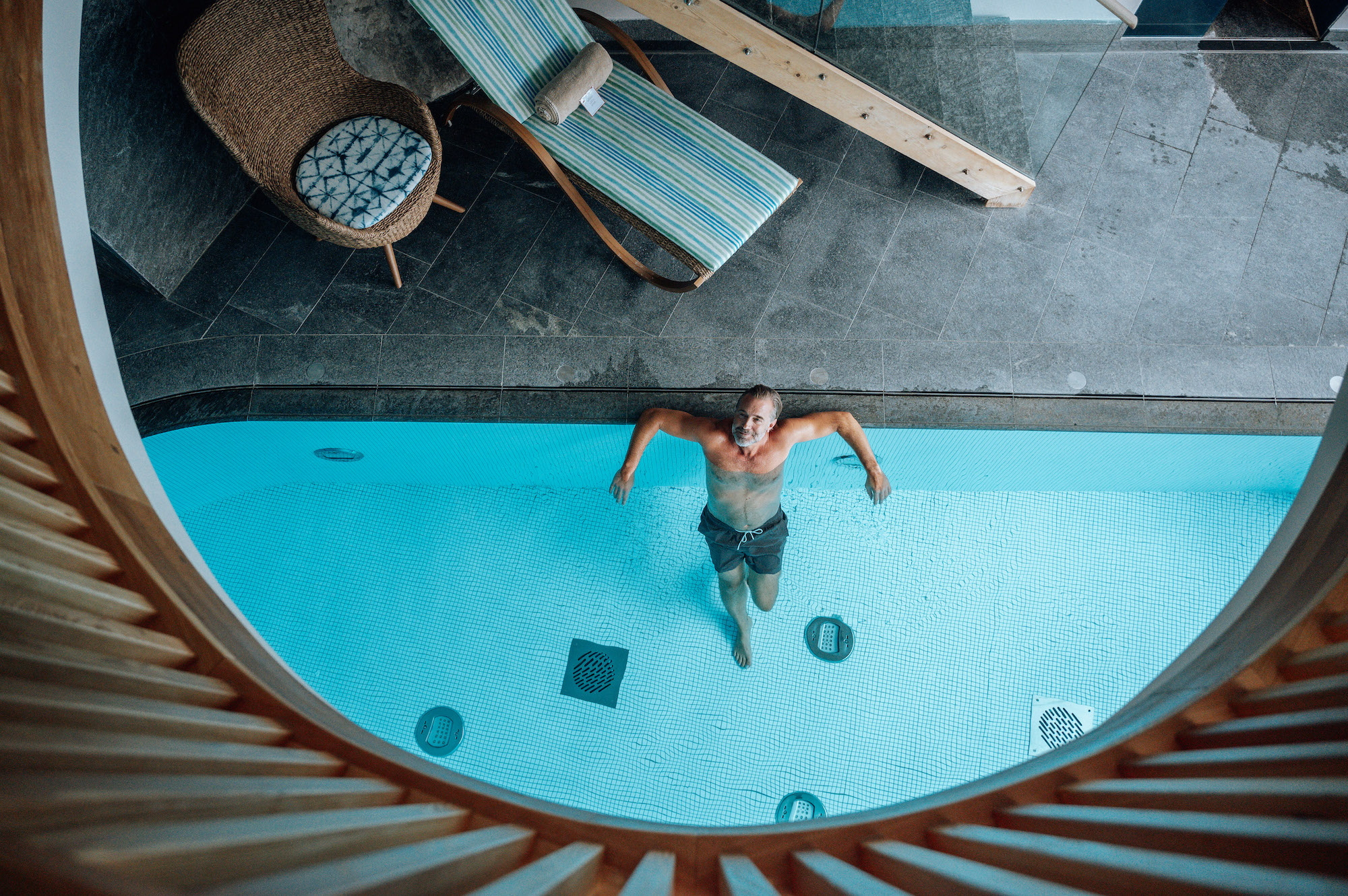 Skihotel: Innenpool - Hotel Goldener Berg