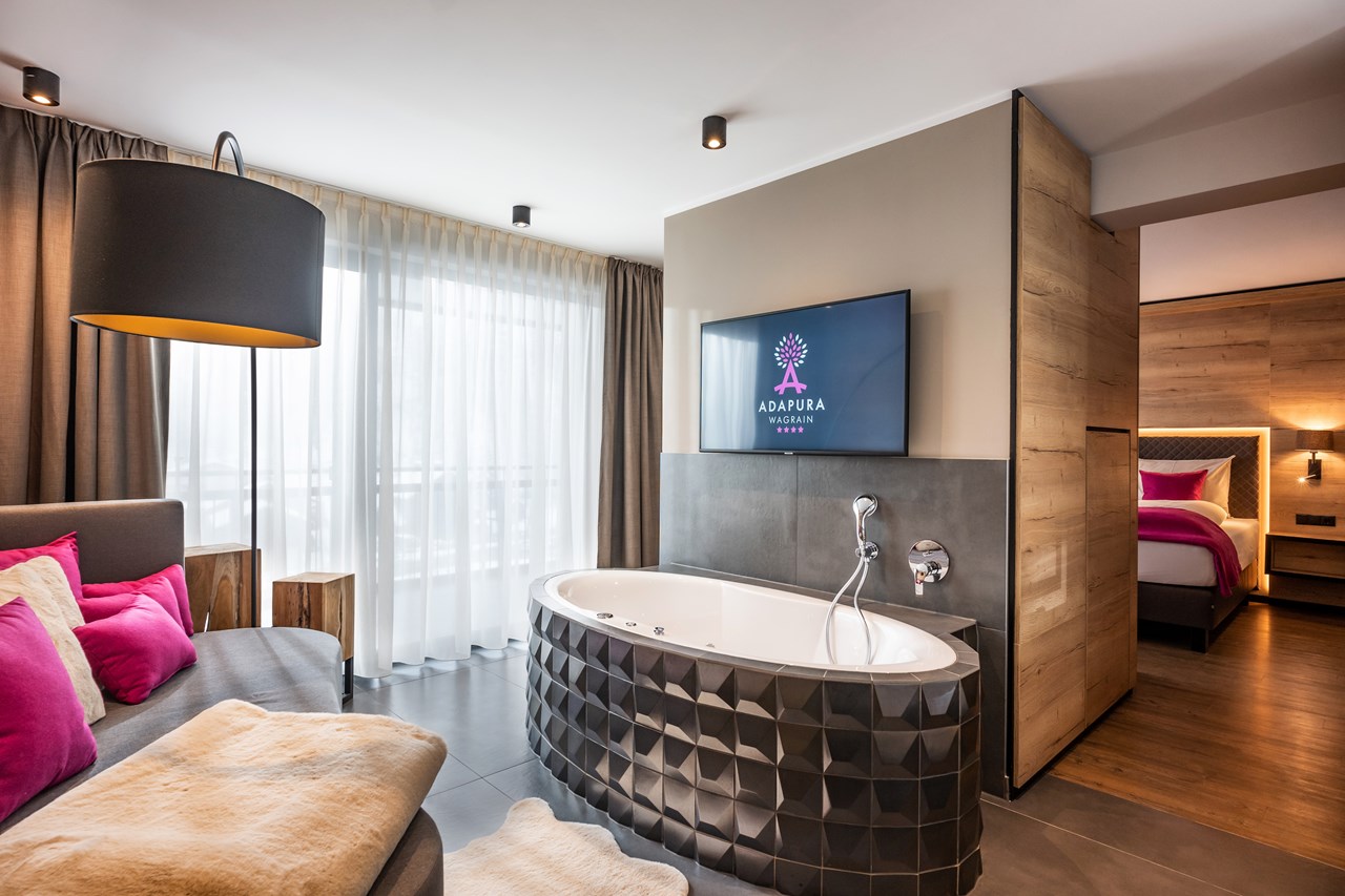 Hotel Adapura Wagrain Zimmerkategorien Passion - Wellness Suite ca. 46 m2