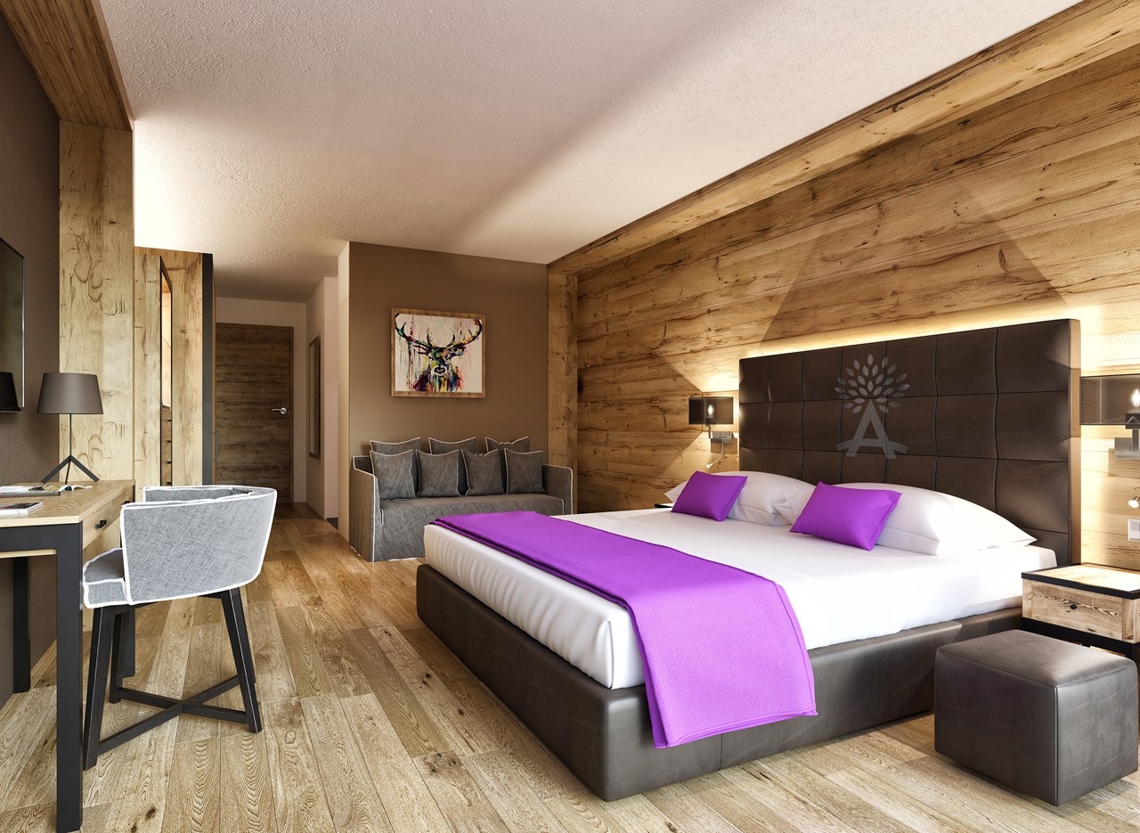 Hotel Adapura Wagrain Zimmerkategorien Stylish - Doppelzimmer ca. 30 m2