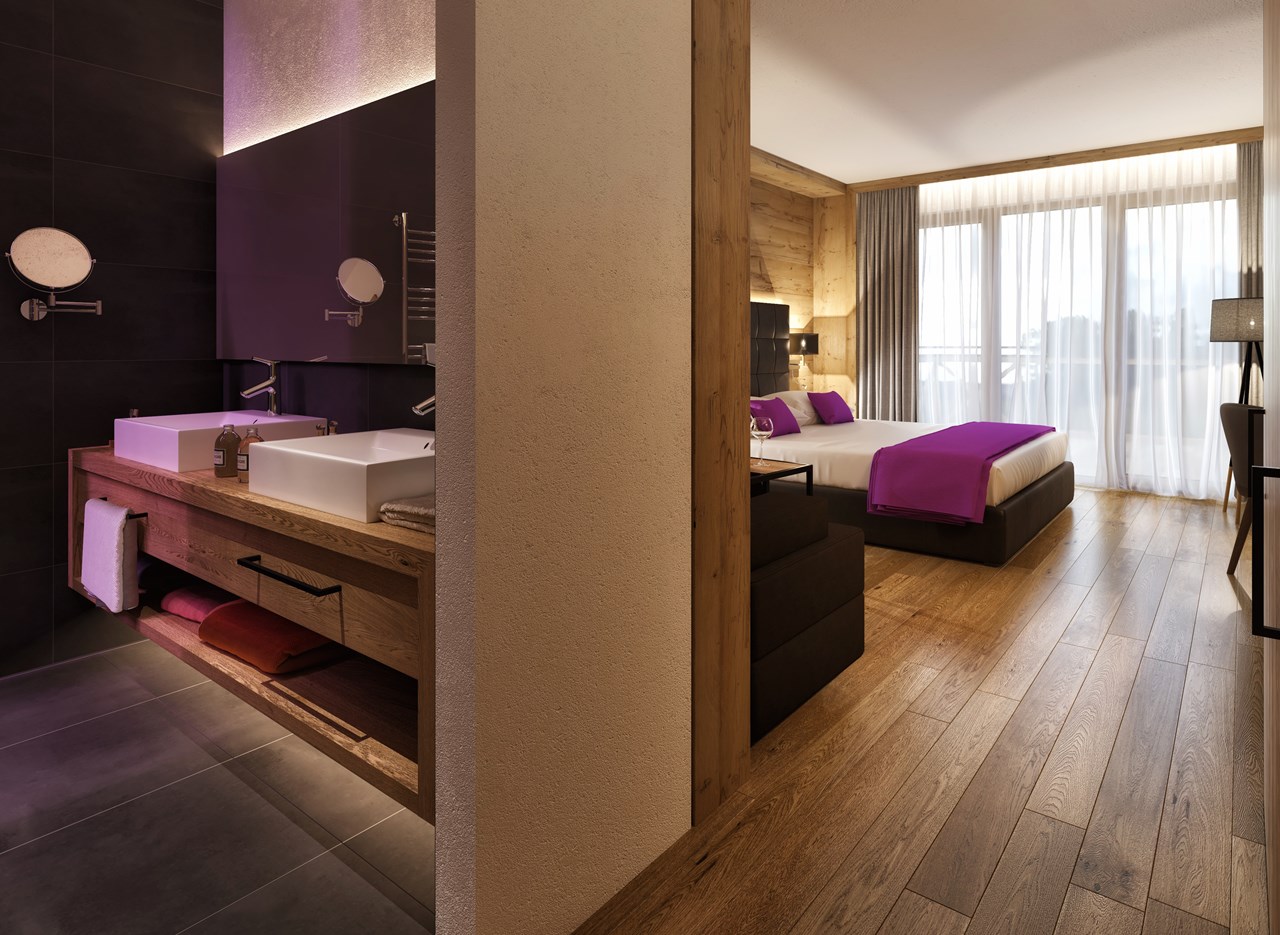 Hotel Adapura Wagrain Zimmerkategorien 4 You - Doppelzimmer ca. 30 m2