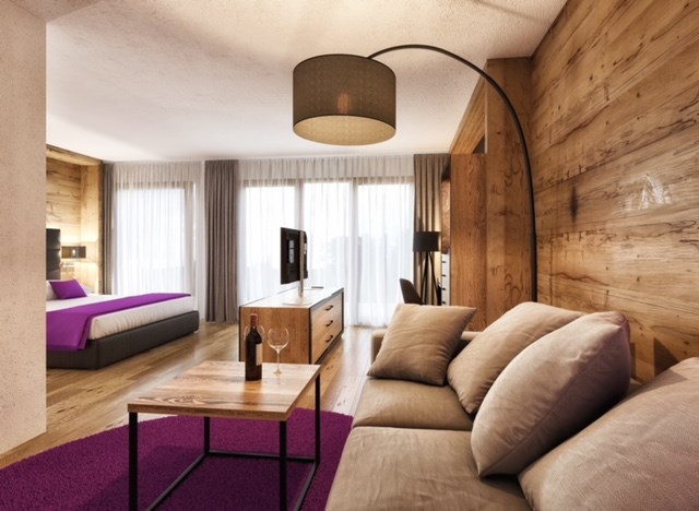 Hotel Adapura Wagrain Zimmerkategorien Lifestyle - Junior Suite ca. 52 m2