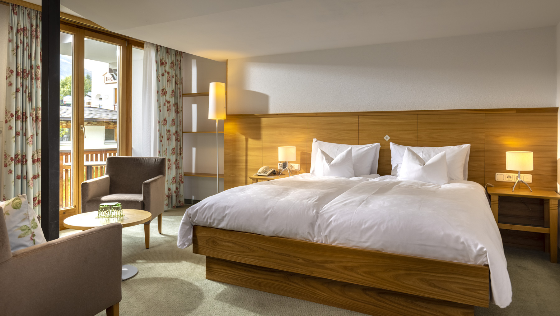 Hotel Walserberg Zimmerkategorien Doppelzimmer Veilchen