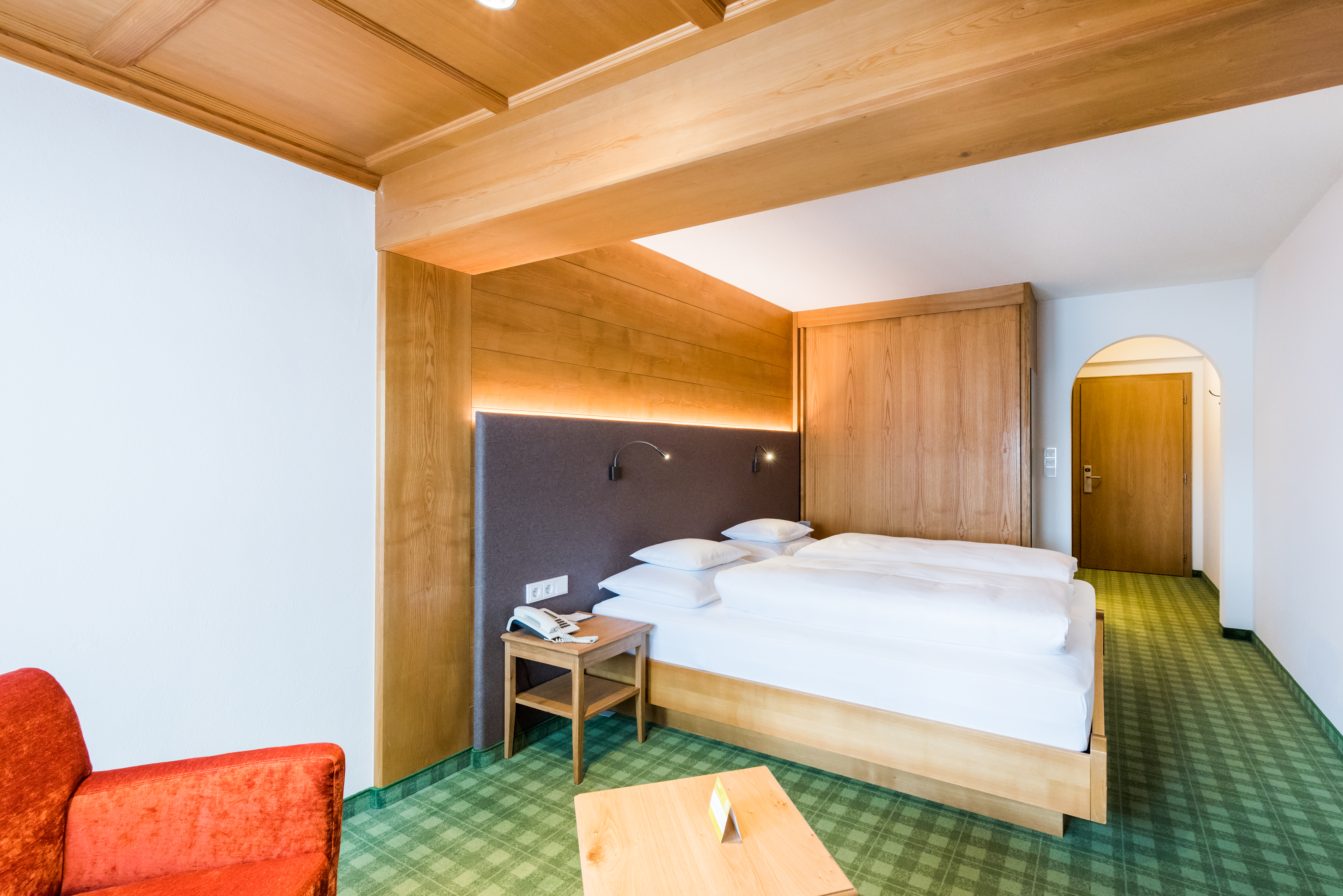 Hotel Walserberg Zimmerkategorien Doppelzimmer Lilie