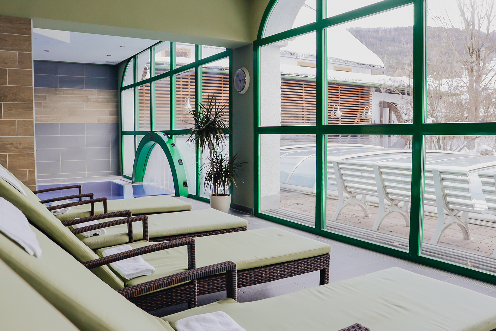 Hotels an der Piste - Hotel-Schwerpunkt: Skifahren & Wellness - Steiermark - Wellnessbereich - Hotel Alpenblick Kreischberg