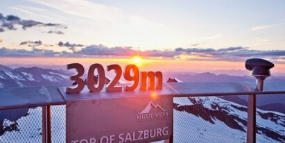Ferienwohnungen Perfeldhof Ausflugsziele Gletscherwelt 3000 Kaprun Kitzsteinhorn
