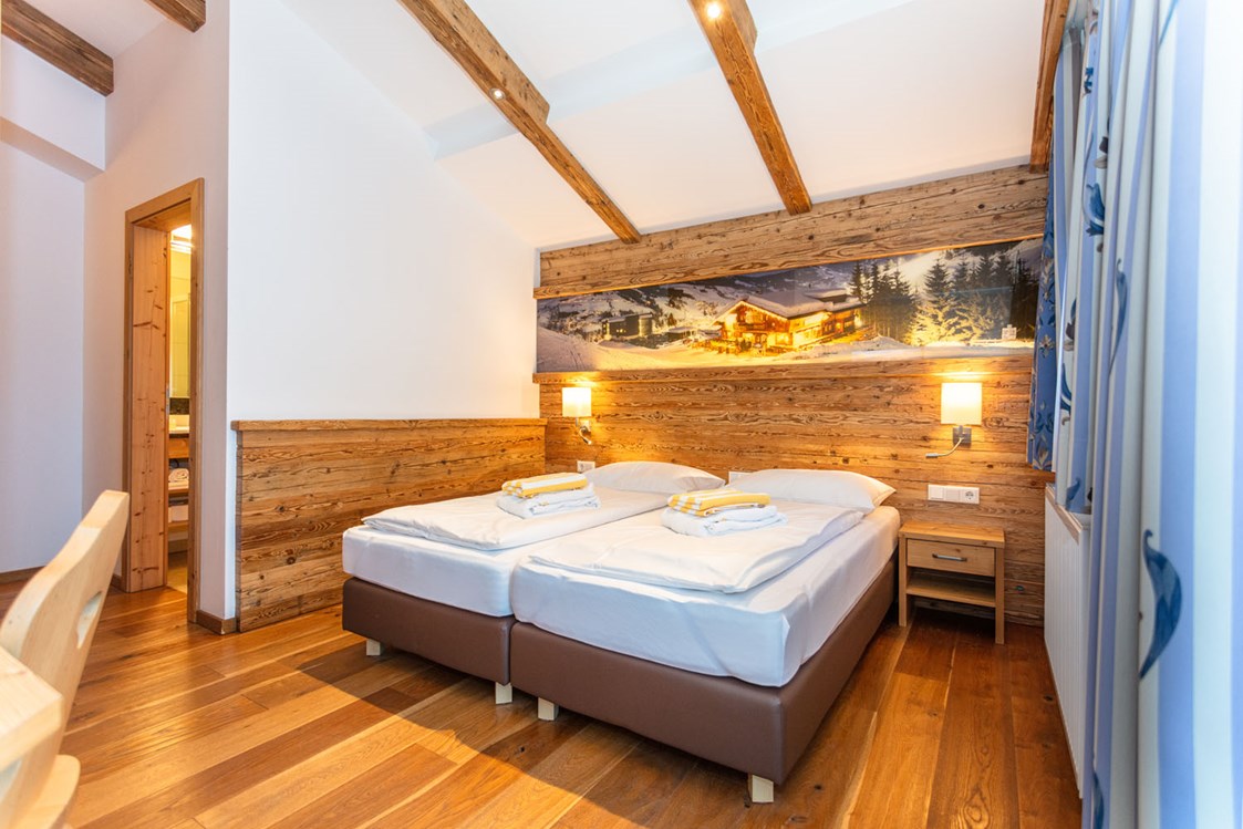 Skihotel: Ferienwohnung für 6 Personen am Perfeldhof in Hinterglemm - Ferienwohnungen Perfeldhof
