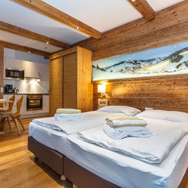 Skihotel: Appartement direkt an der Piste in Hinterglemm  - Ferienwohnungen Perfeldhof