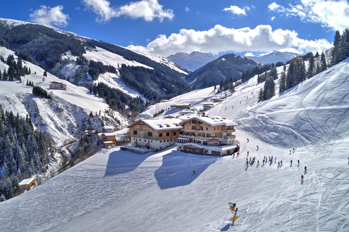 Skihotel: Unterkunft direkt an der Skipiste - Ferienwohnungen Perfeldhof