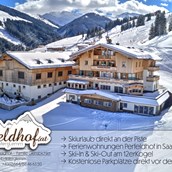 Skihotel: Skiurlaub direkt an der Skipiste in Saalbach-Hinterglemm - Ferienwohnungen Perfeldhof