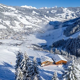 Skihotel: Winter in Saalbach-Hinterglemm - Ferienwohnungen Perfeldhof