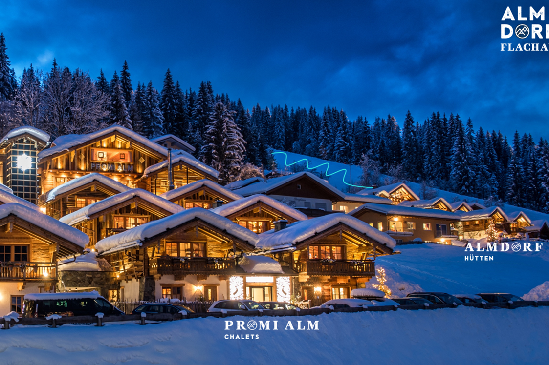 Skihotel: Außenansicht der Promi Alm - Promi Alm Flachau