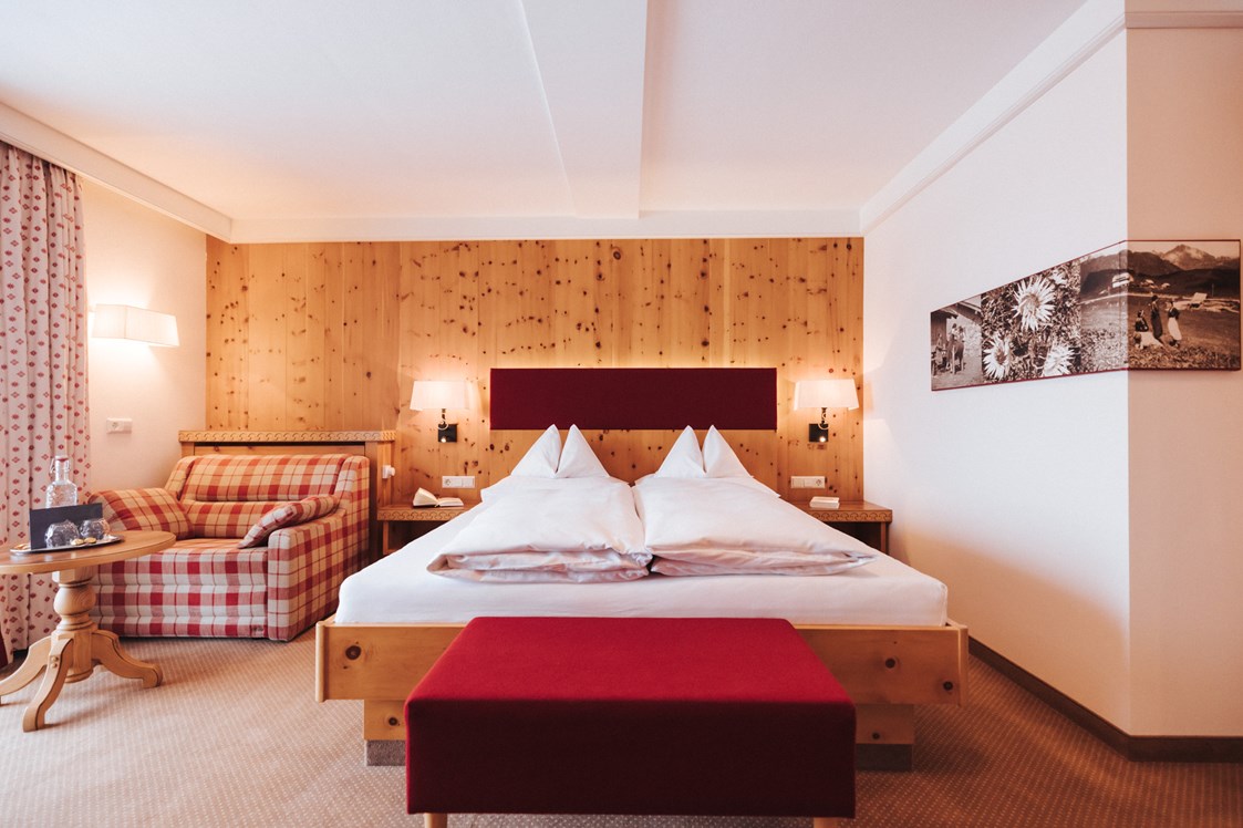 Skihotel: Doppelzlimmer Zirbentraum deluxe - Hotel Schneider ****superior