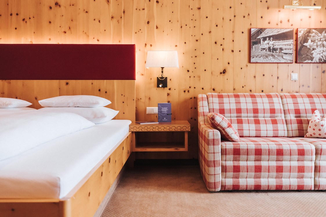 Skihotel: Hotelzimmer Zirbentraum deluxe - Hotel Schneider ****superior