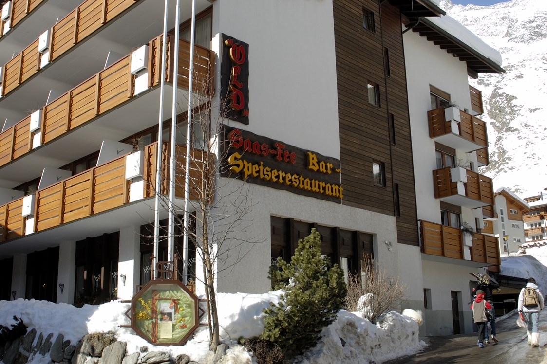 Skihotel: Außenansicht - Saaserhof Apartments