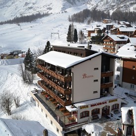 Skihotel: in 2 Minuten zum Ski Lift  - Hotel Bristol *** Saas-Fee