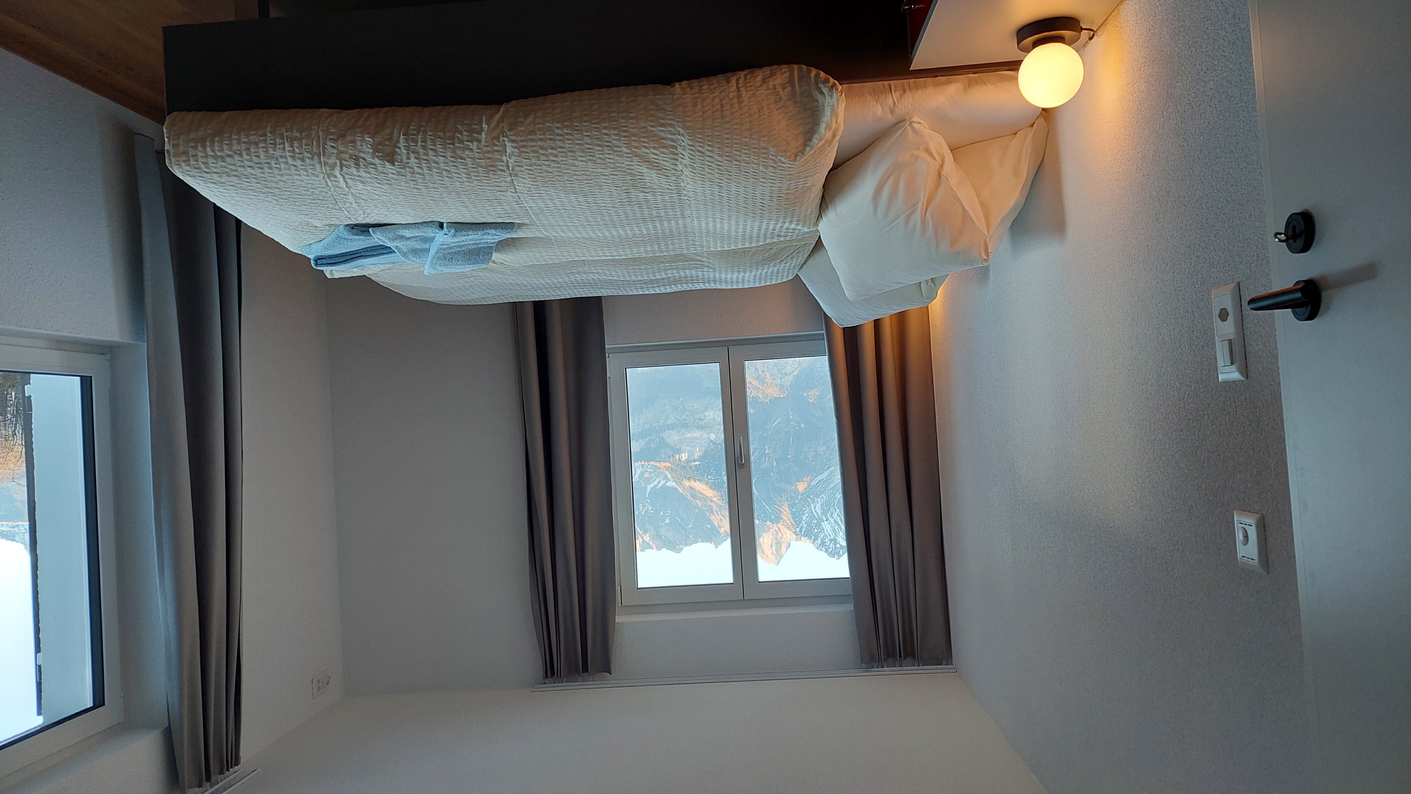 Skihotel: Doppel - Zimemer
 - CASA MITTENWALD Flumserberg Tannenheim, zentral - Wohnen | Schlafen