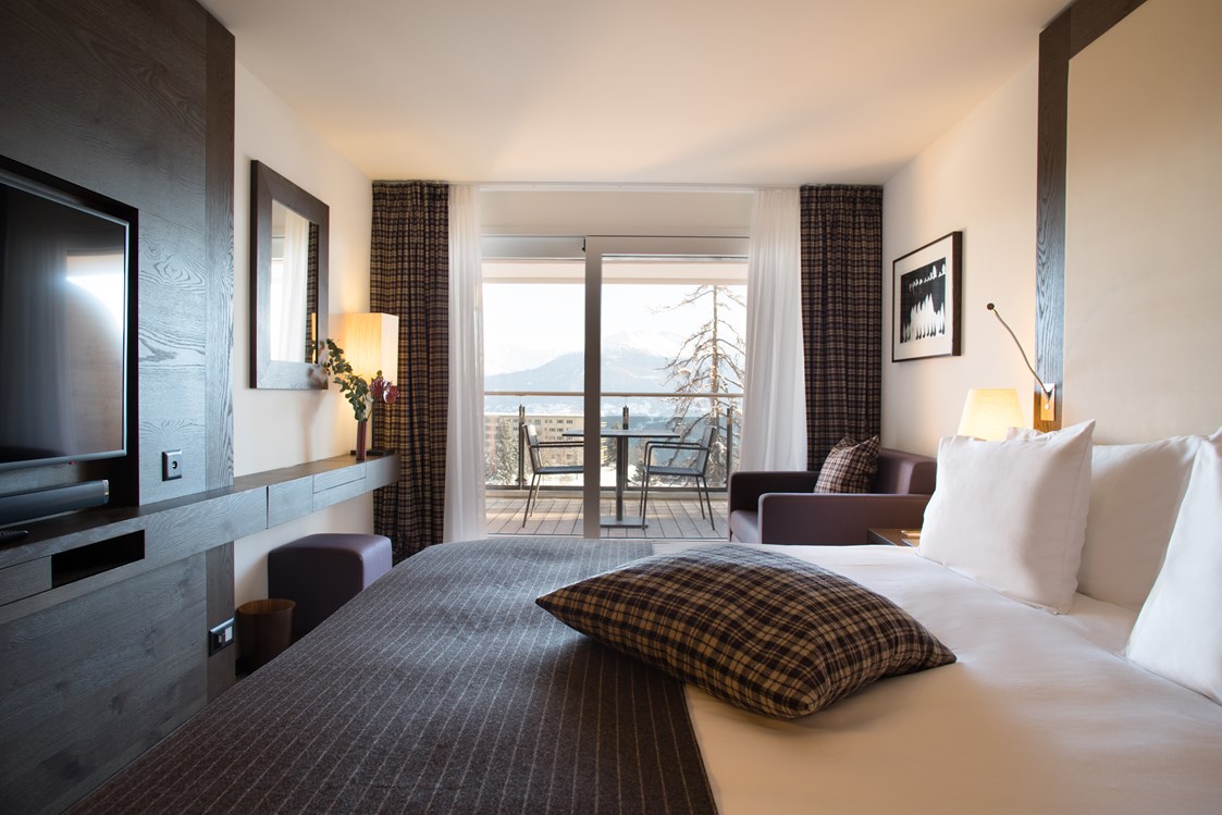 Skihotel: Alpina Deluxe room - Hotel Crans Ambassdor
