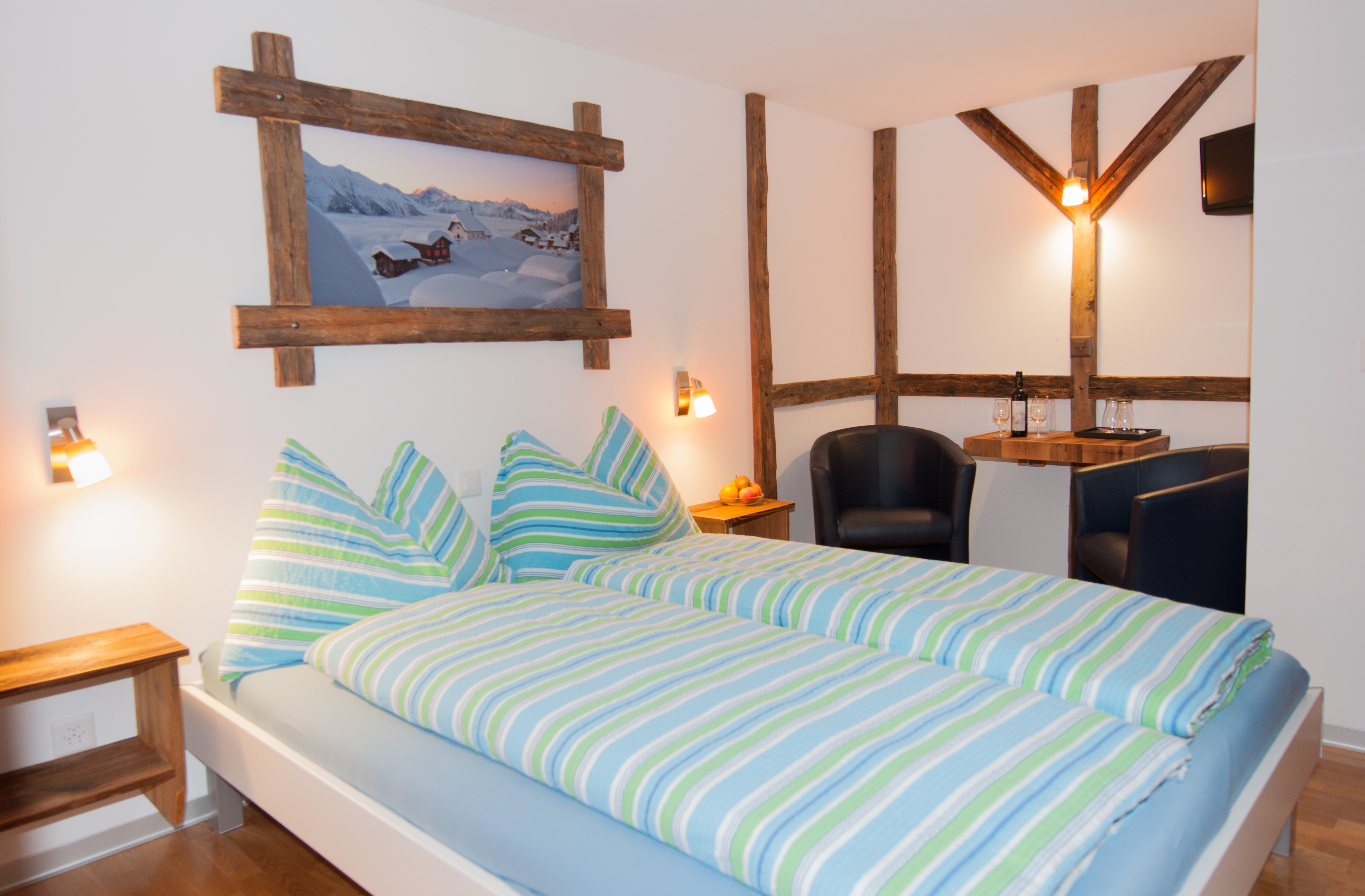 Skihotel: Doppelzimmer West - Hotel Slalom