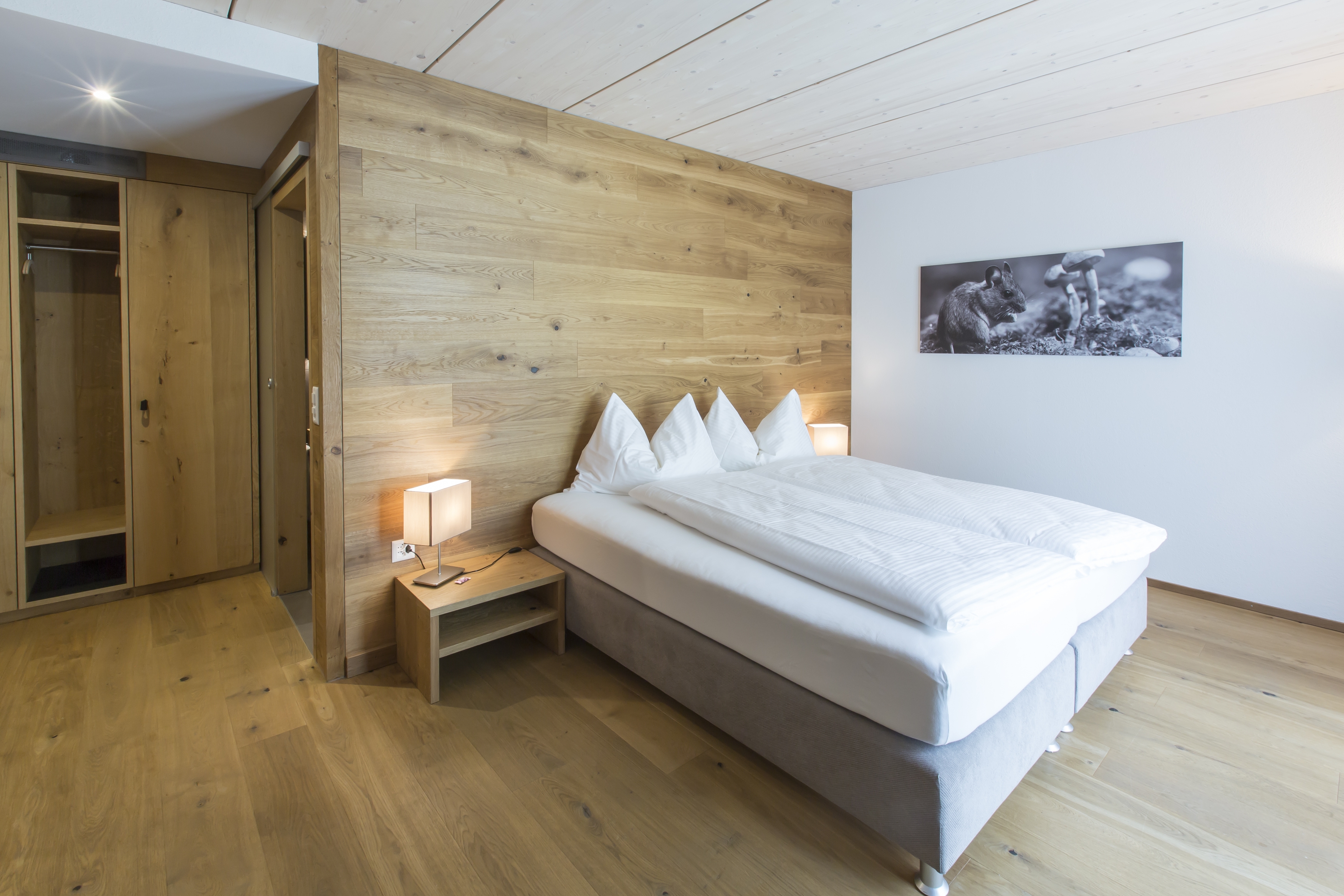 Hotel Reuti Zimmerkategorien Alpines Doppelzimmer Nord ohne Balkon