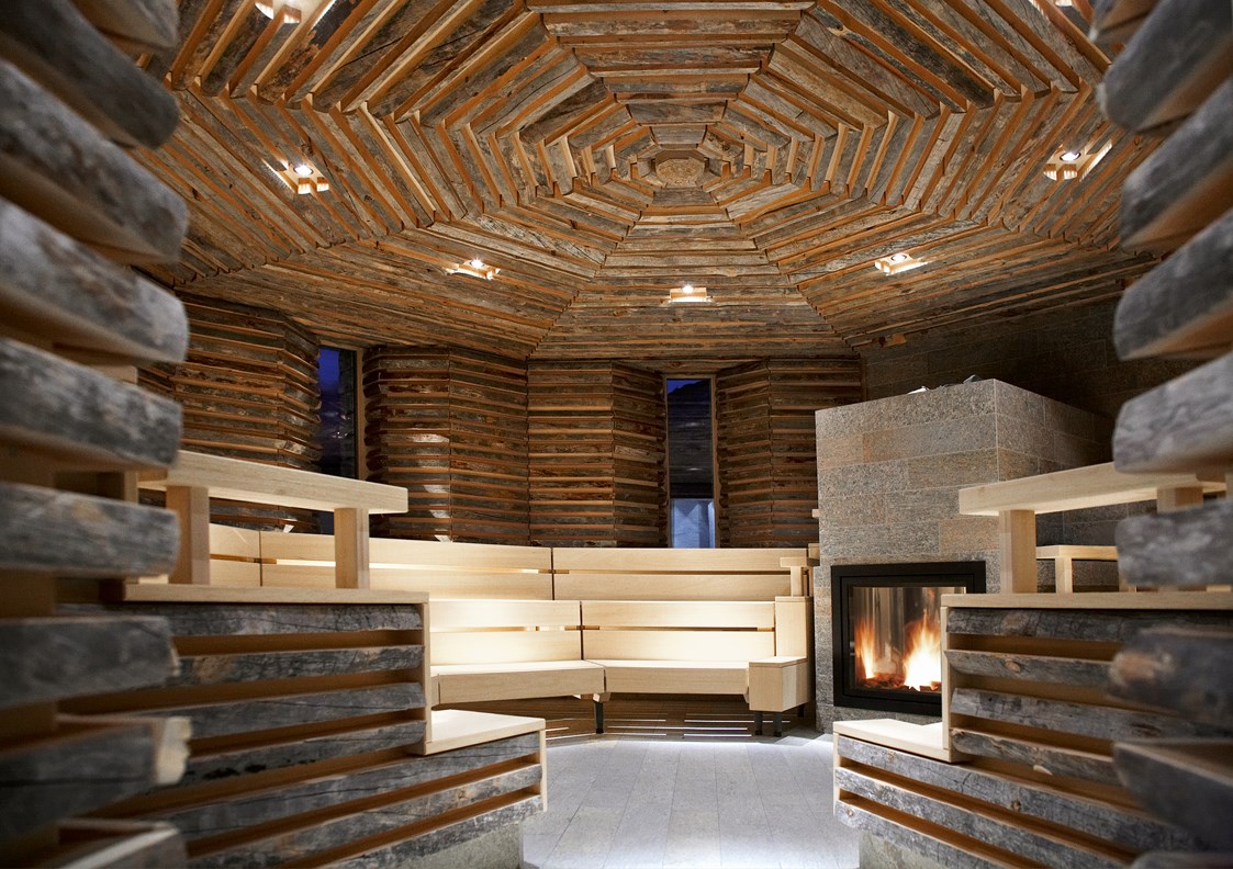 Skihotel: Sauna - Tschuggen Grand Hotel 