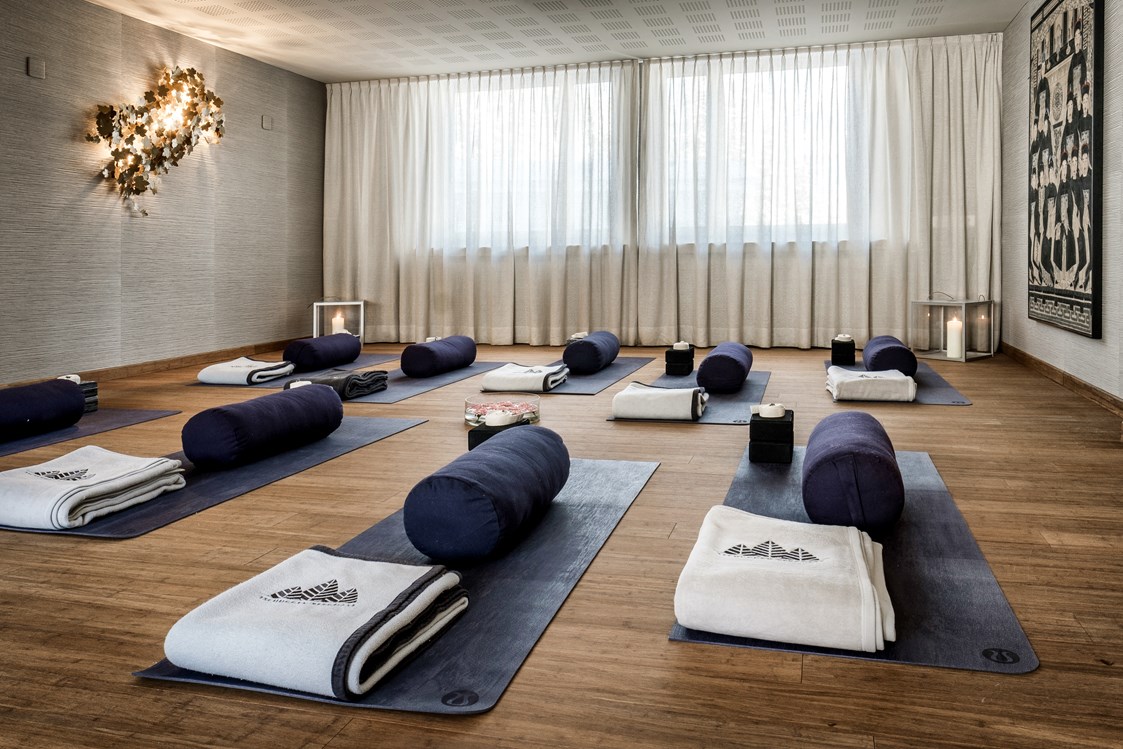 Skihotel: Yoga Raum - Tschuggen Grand Hotel 
