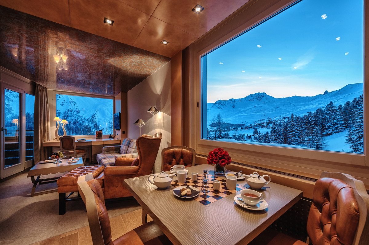 Tschuggen Grand Hotel  Zimmerkategorien Junior Suiten