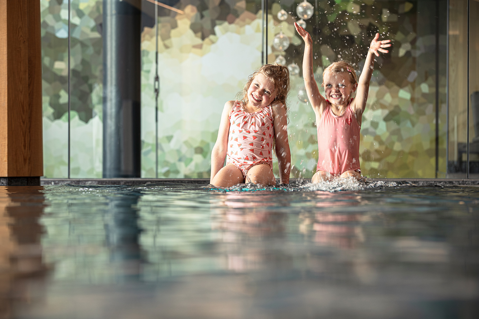 Skihotel: Indoor Schwimmerbecken - Familotel Allgäuer Berghof