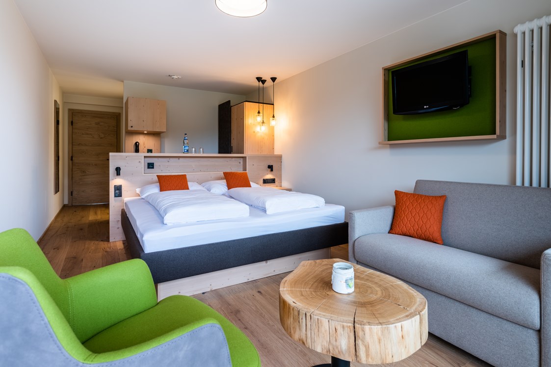 Skihotel: Zimmerkategorie Besler Komfort - Komfort Doppelzimmer  - Bio-Berghotel Ifenblick