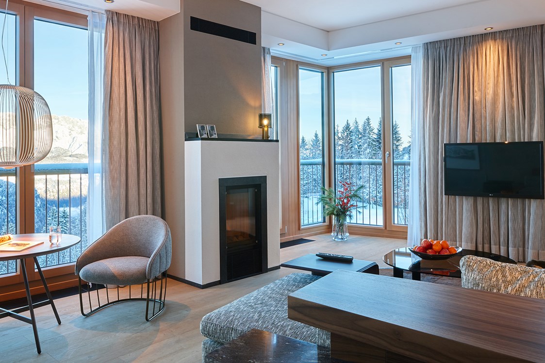 Skihotel: Panorama Suite - Kempinski Hotel Berchtesgaden