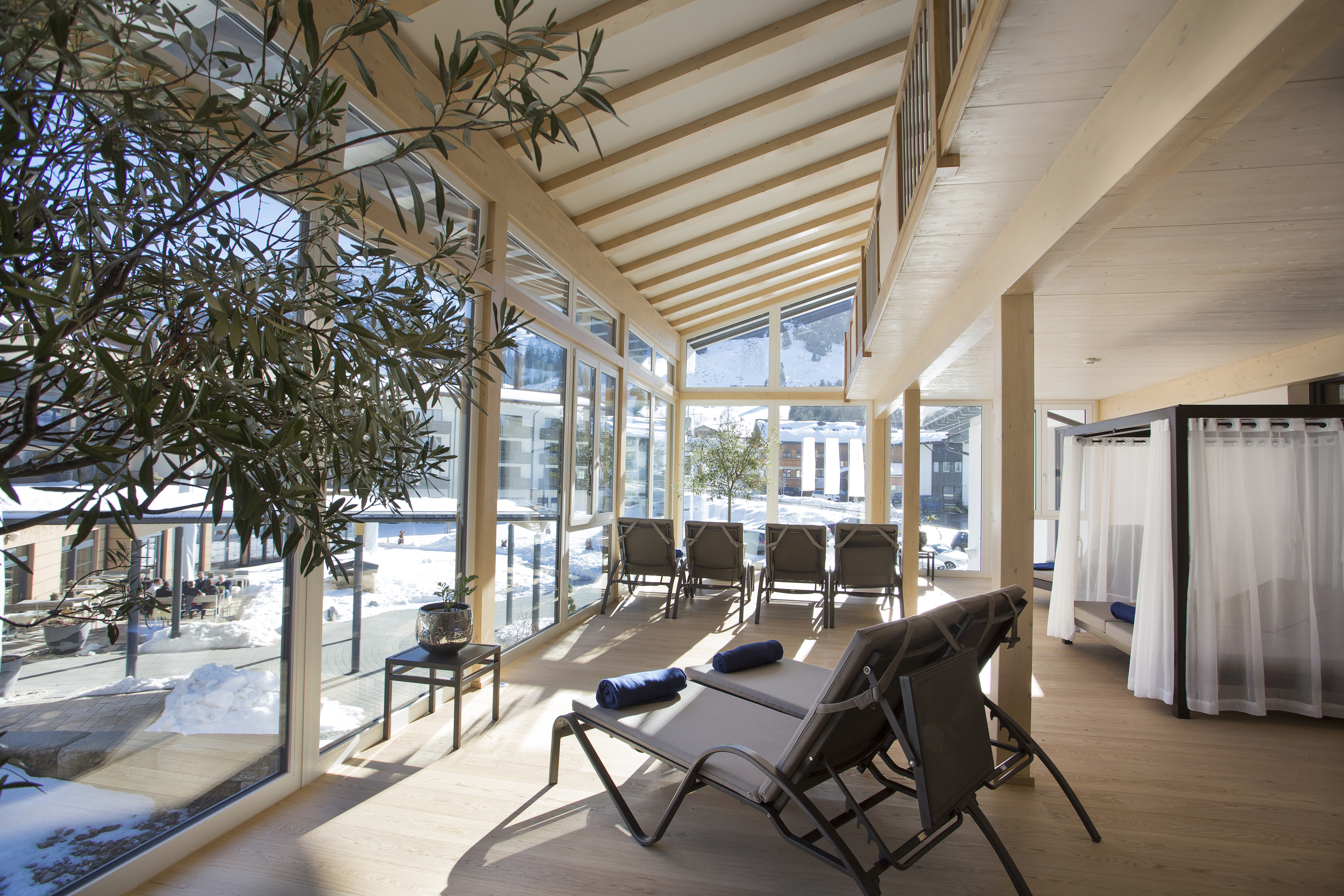 Skihotel: Einer von zahlreichen Ruheräumen - Panoramahotel Oberjoch