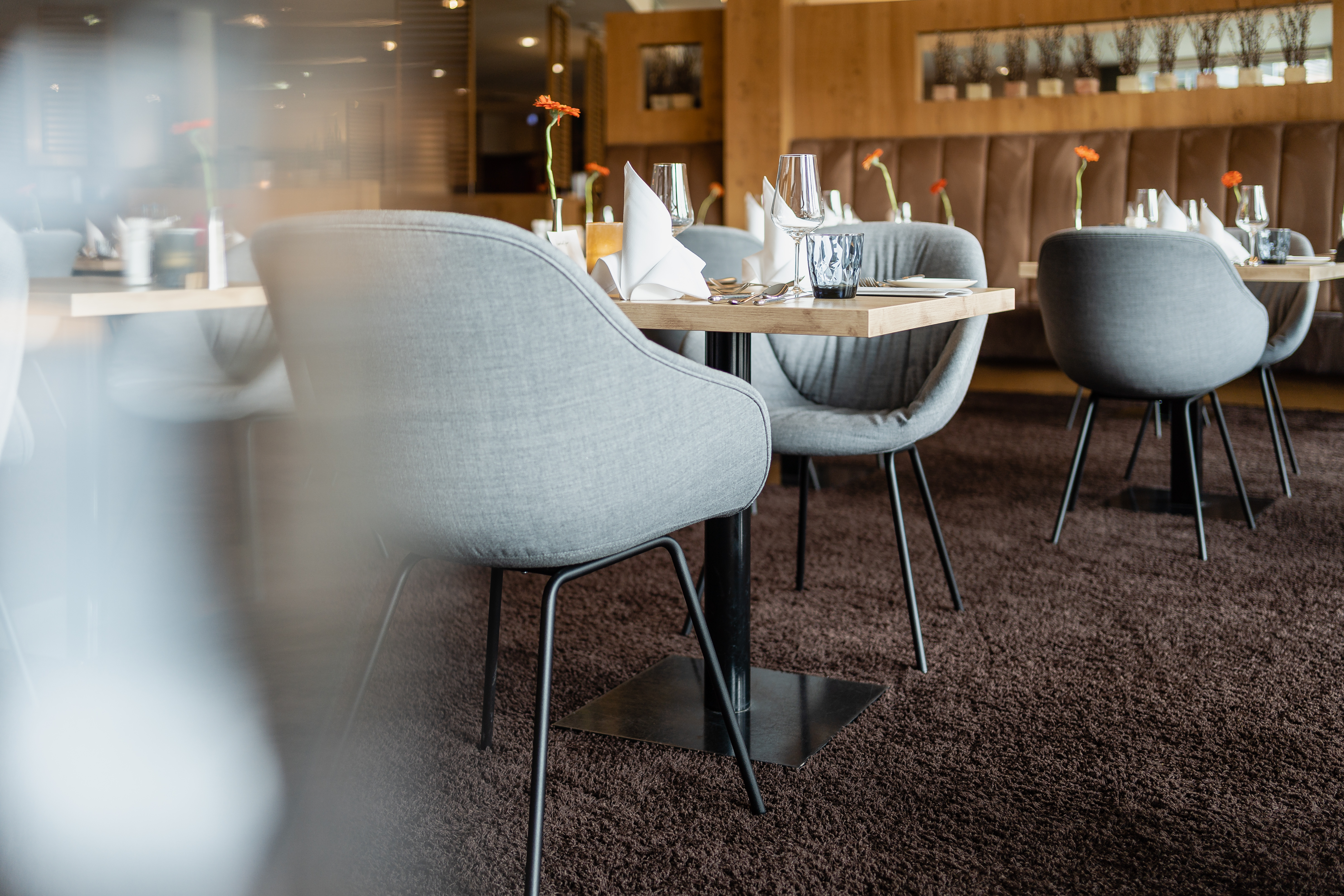 Skihotel: Panoramarestaurant - Panoramahotel Oberjoch