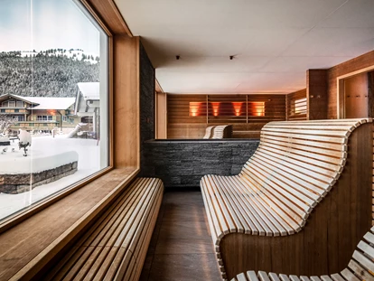 Hotels an der Piste - Skiverleih - Entspannen Sie im Wellnessbereich des Panoramahotels - Alpin Lodges Oberjoch