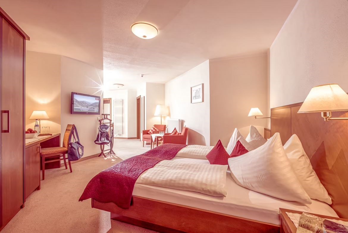 Alpin Family Resort Seetal ****s Zimmerkategorien Juniorstudio Kreuzjoch