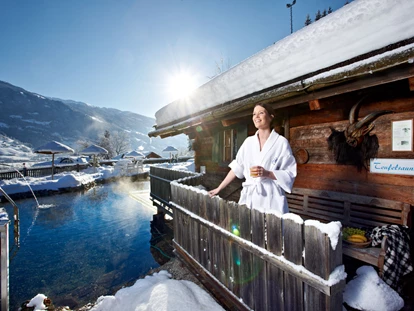 Hotels an der Piste - Verpflegung: Halbpension - Itter - Natur Outdoor Sauna - Alpin Family Resort Seetal ****s