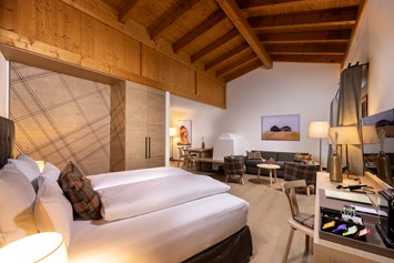Skihotel: Familien-Maisonetten mit Wohn- & Schlafräumen auf 2 Ebenen - Defereggental Hotel & Resort