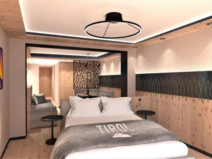 Hotels an der Piste - Skikurs direkt beim Hotel: für Kinder - Doppelzimmer Zirbe  - Hotel Tirol****alpin spa Ischgl