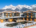 Skihotel: Hotel MorgenZeit - Natürlich. Bed & Brunch Außenansicht Winter/ Maria Alm / Hochkönig/ Salzburgerland/ Pinzgau - MorgenZeit - Natürlich. Bed & Brunch