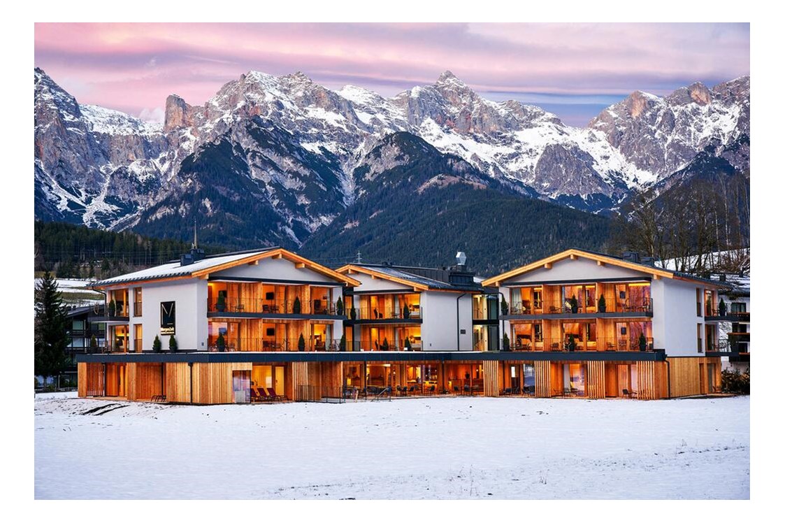 Skihotel: Hotel MorgenZeit - Natürlich. Bed & Brunch Außenansicht Winter/ Maria Alm / Hochkönig/ Salzburgerland/ Pinzgau - MorgenZeit - Natürlich. Bed & Brunch