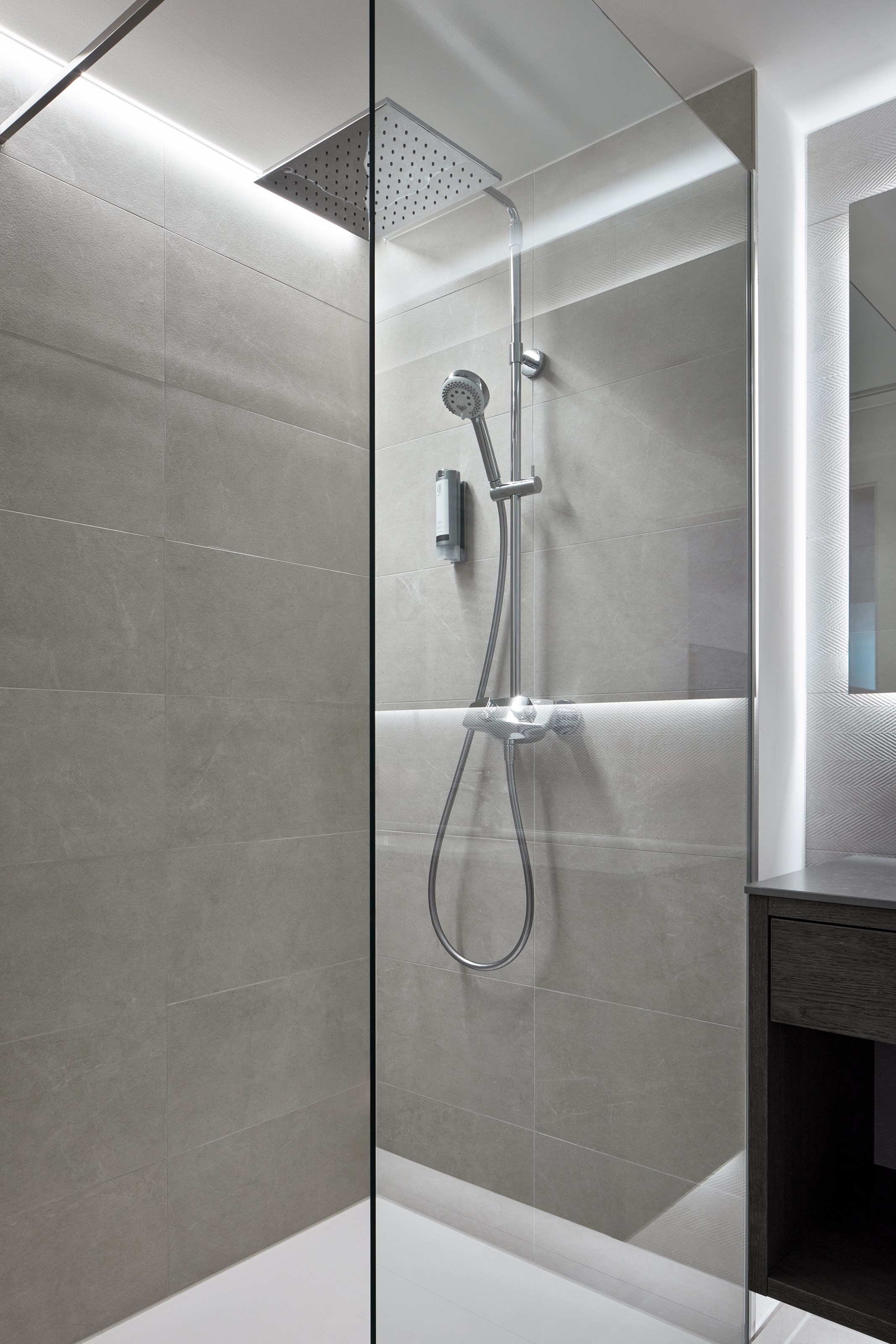 Skihotel: Dusche Maisonette - Hotel & Spa Wulfenia