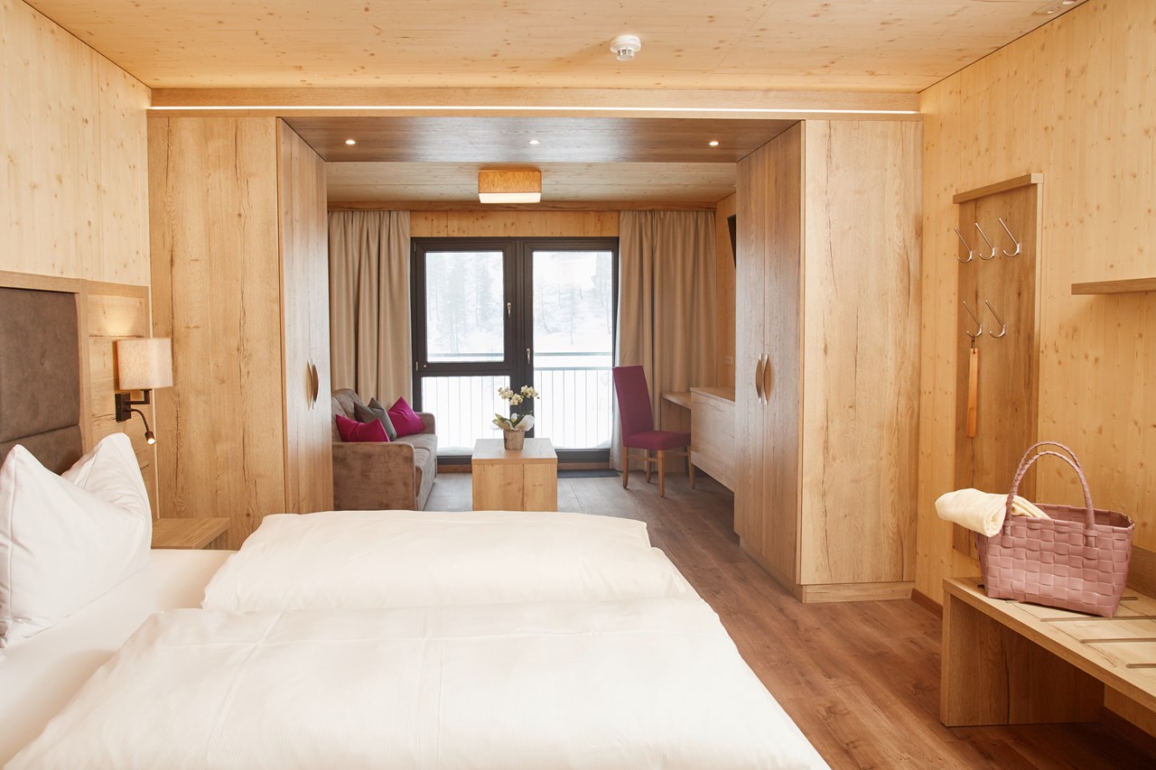 das Tauernherz Zimmerkategorien Doppelzimmer Herzblatt (31m²)