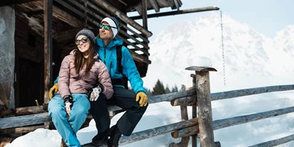 Hotels an der Piste - Skiverleih - Abergalm - hoteleigene Alm - Hotel Salzburger Hof Leogang