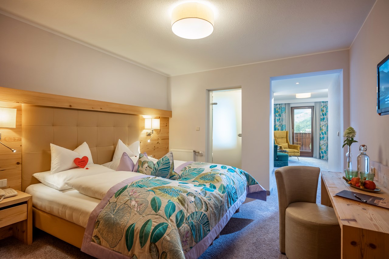 Hotel Waldfriede Zimmerkategorien Juniorsuite Spieljoch