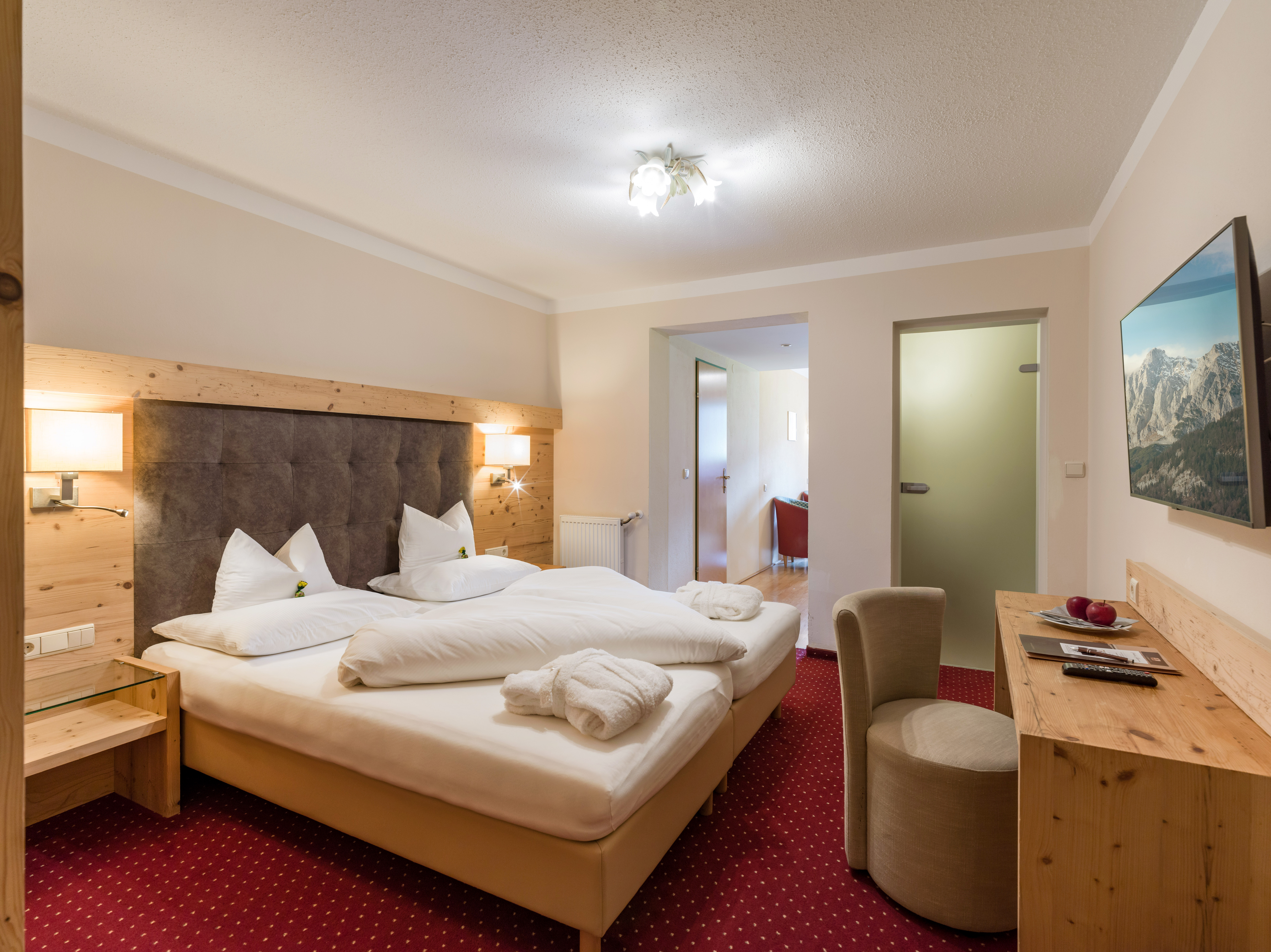 Hotel Waldfriede Zimmerkategorien Juniorsuite "Voglbichl"