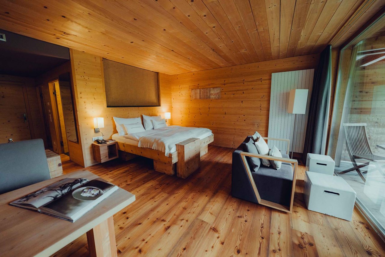 Holzhotel Forsthofalm Zimmerkategorien Garden Room