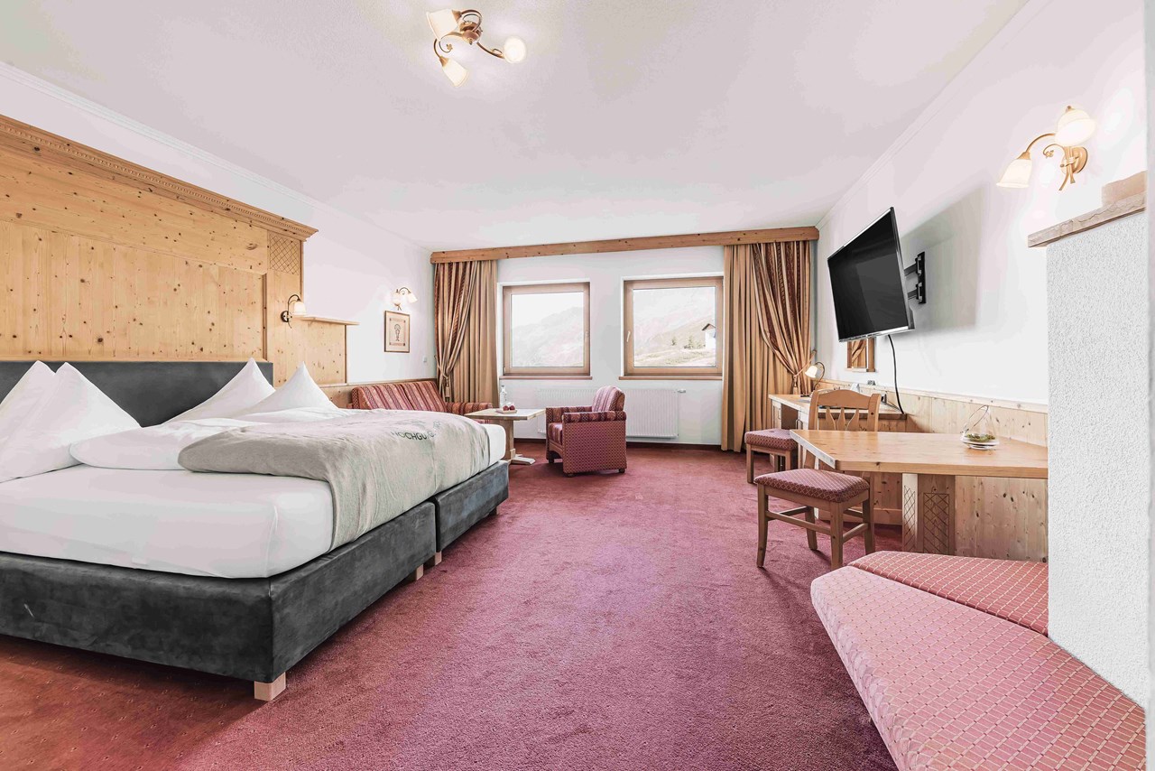 SKI | GOLF | WELLNESS Hotel Riml ****s Zimmerkategorien Doppelzimmer Talblick