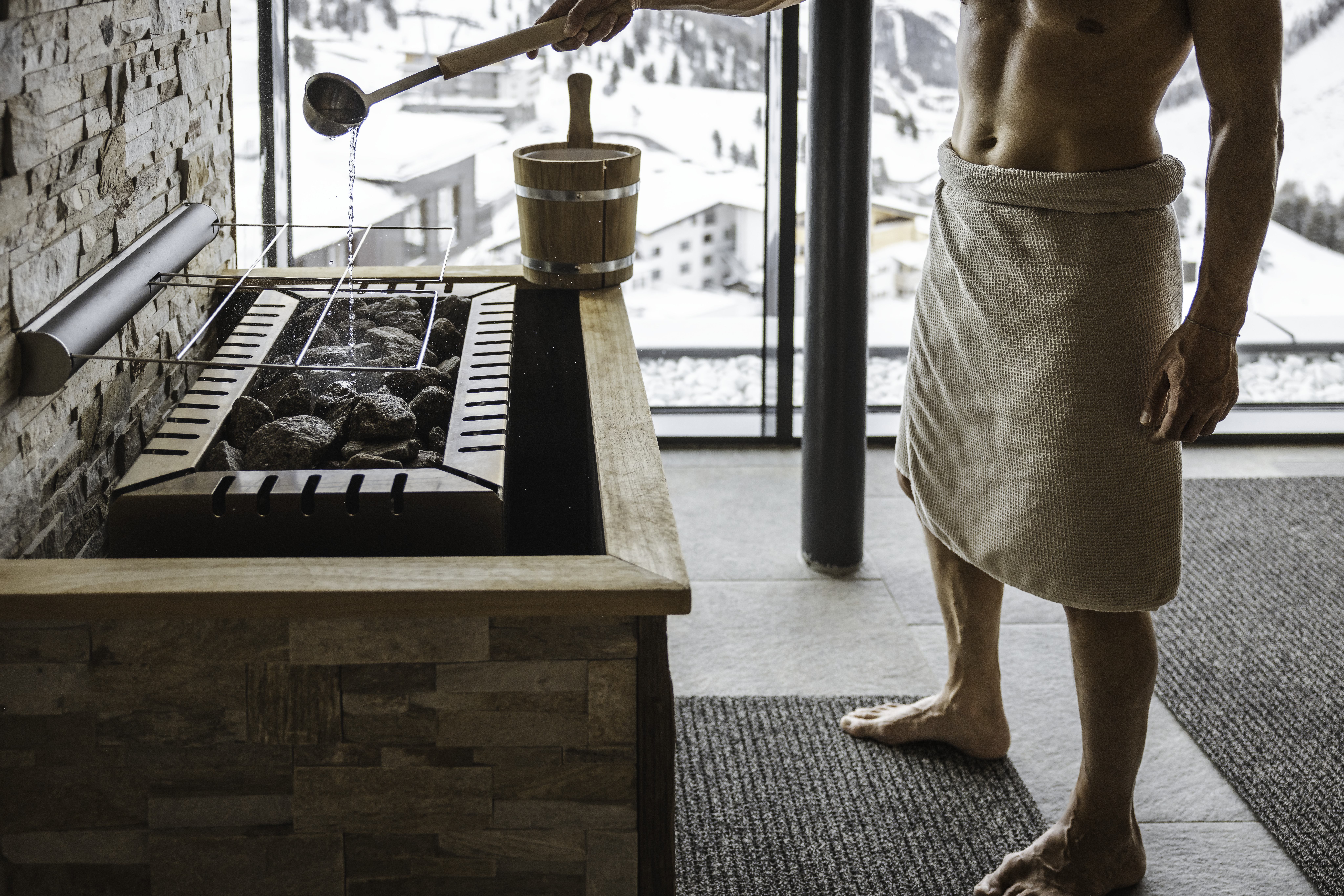 Skihotel: Saunaaufgüsse  - Riml – DAS RESORT in Hochgurgl