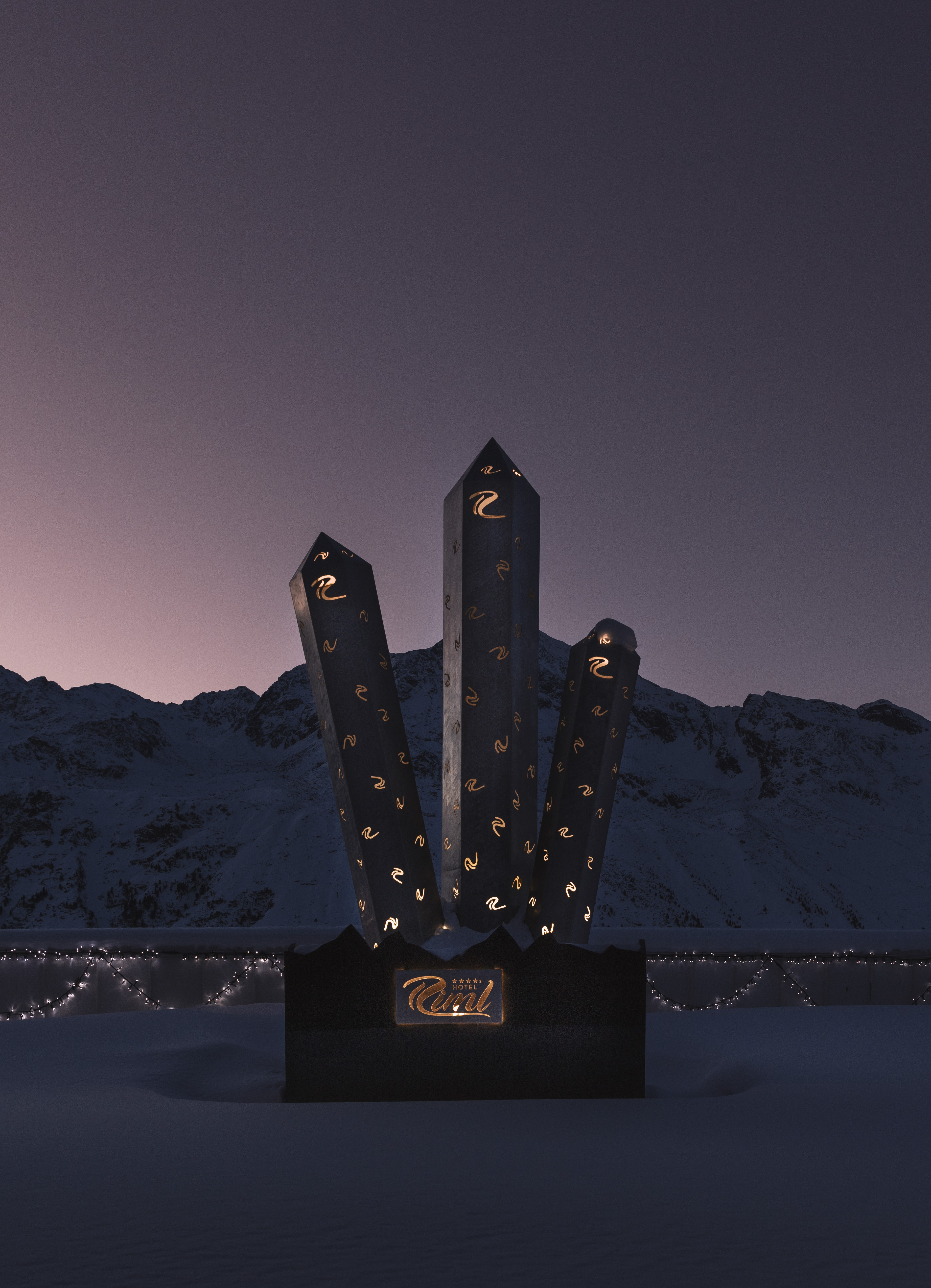 Skihotel: Bergkristall - Riml – DAS RESORT in Hochgurgl - Haus | Umgebung